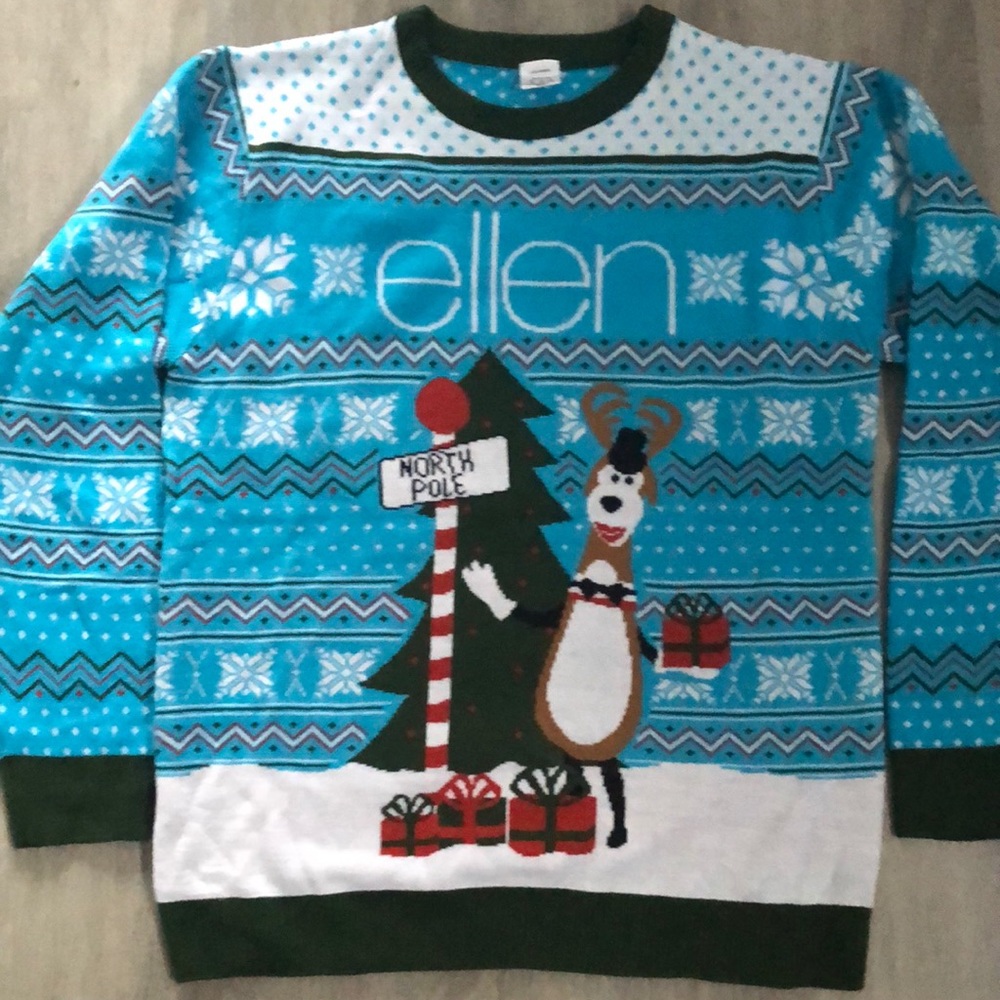Ellen Christmas sweater